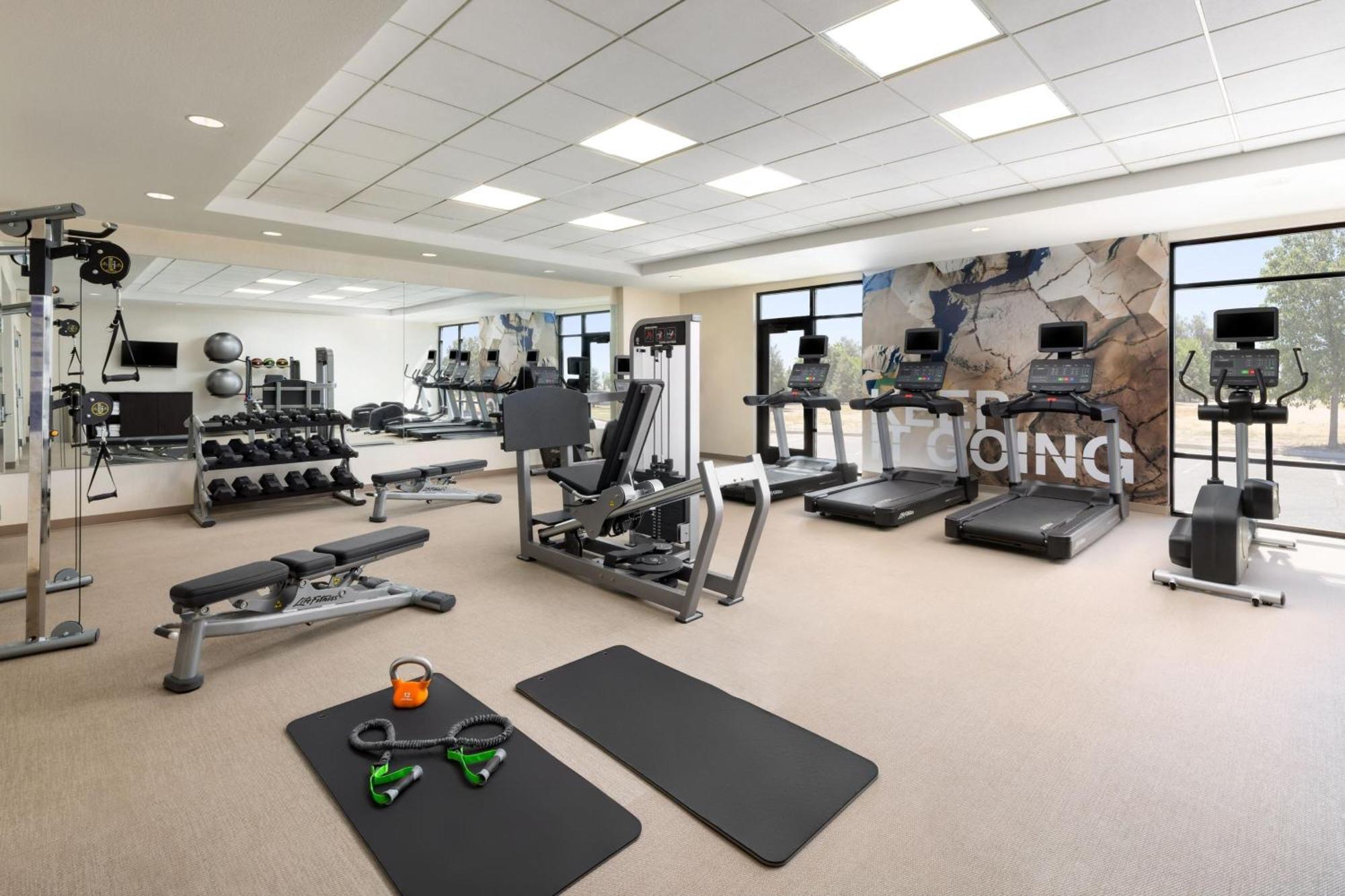 Springhill Suites Fresno Buitenkant foto